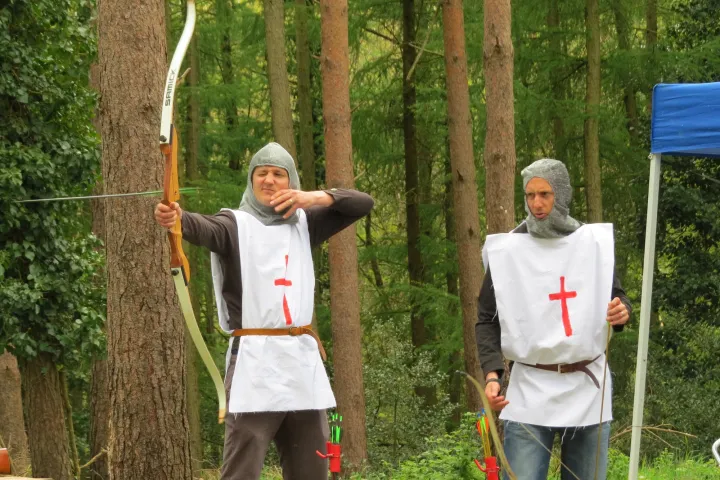 archery stag do in the New Forest