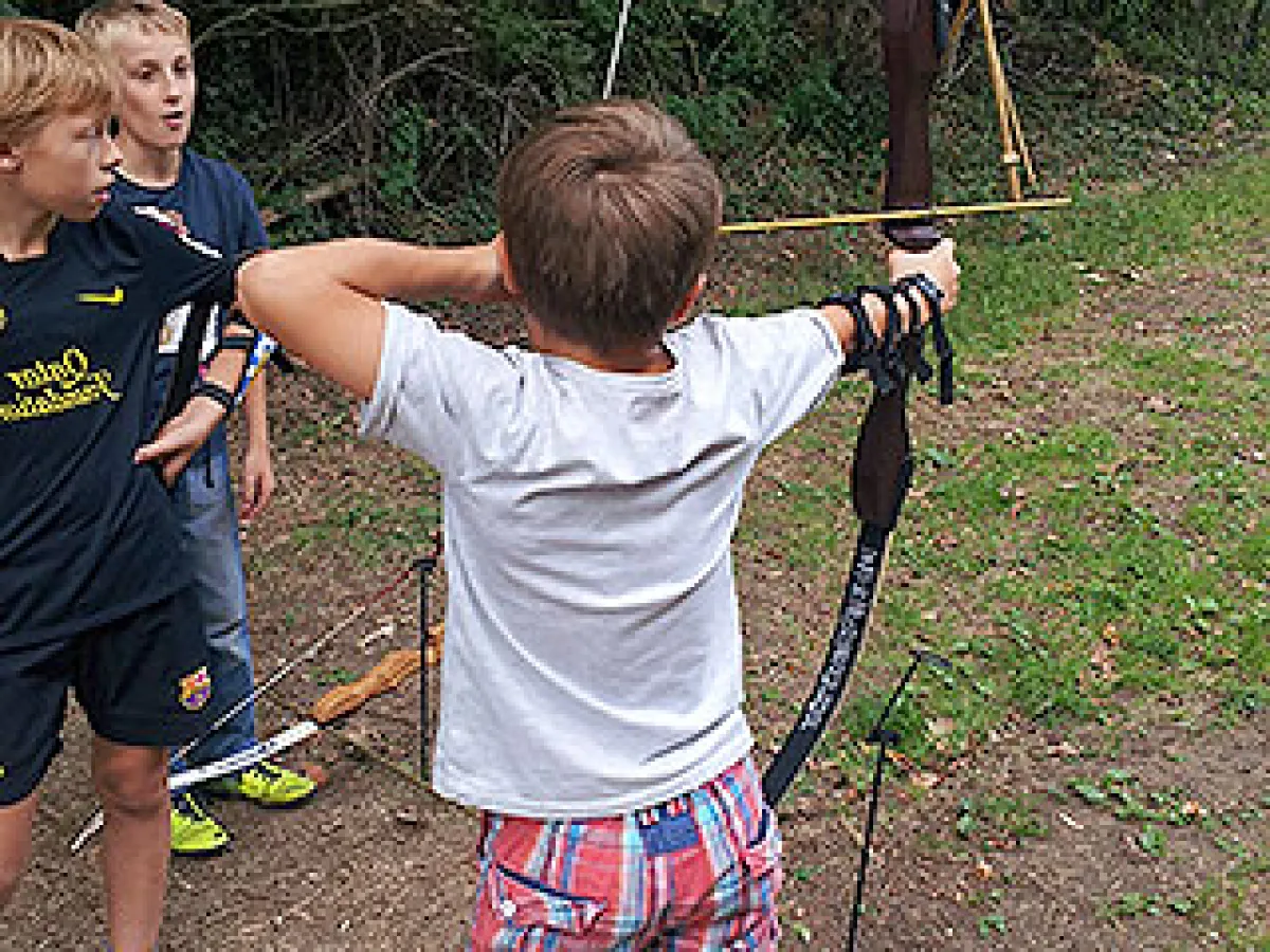 archery birthday party