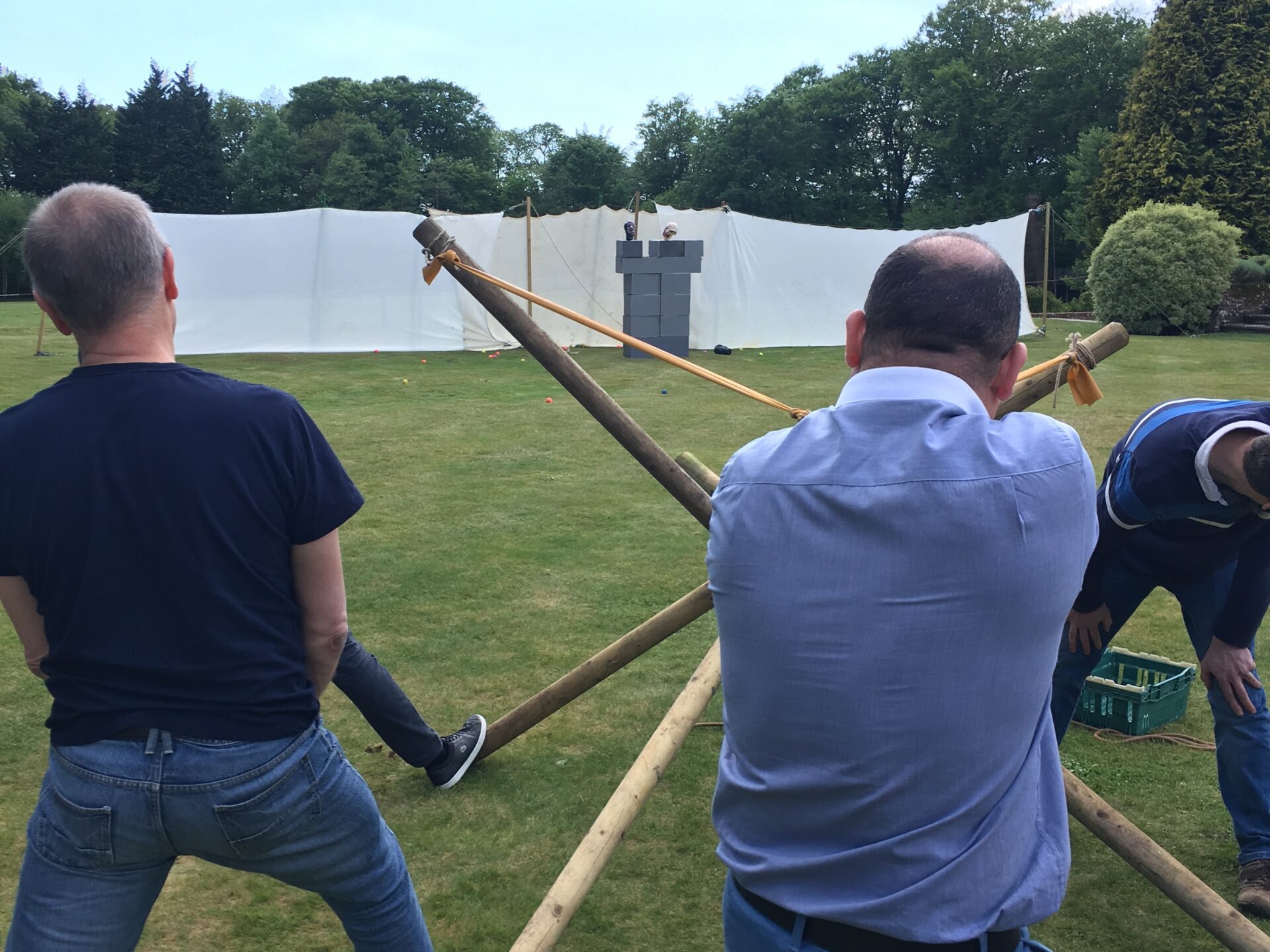 Team Building in Dorset - Siege the Castle