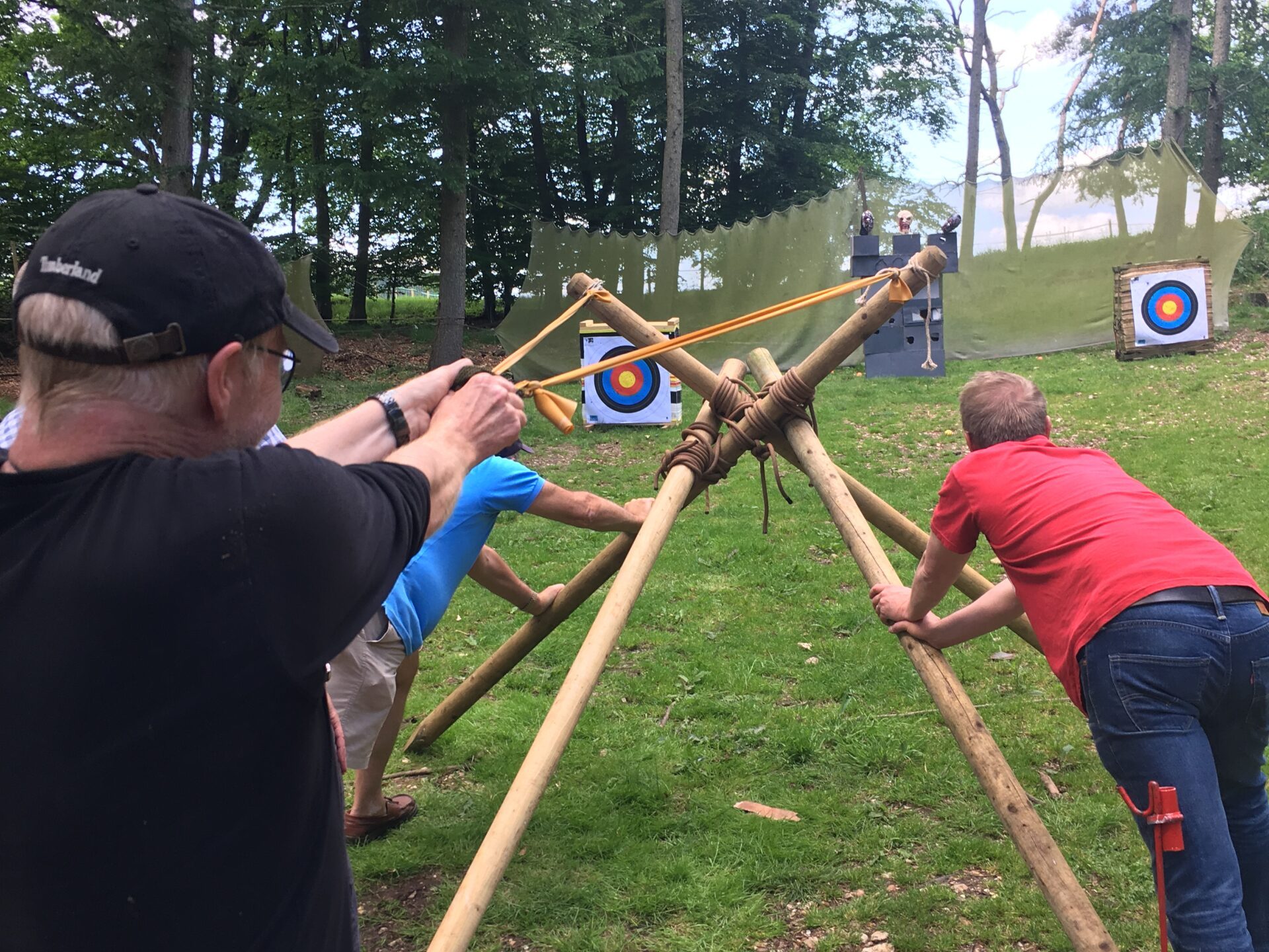 Team Building in Dorset - Siege the Castle