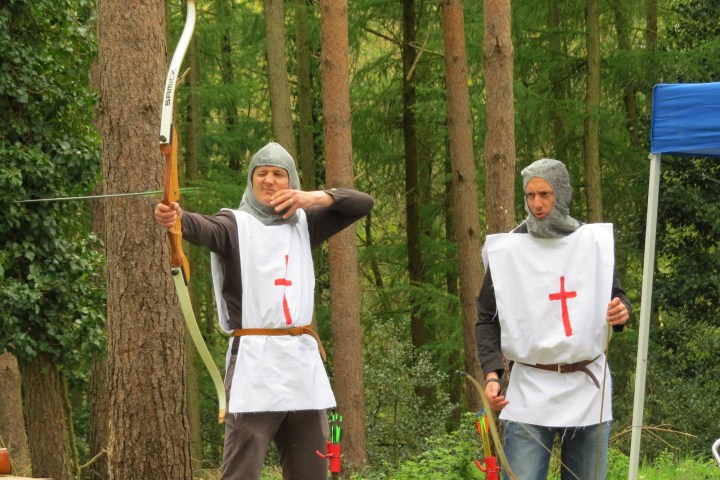archery stag do in the New Forest