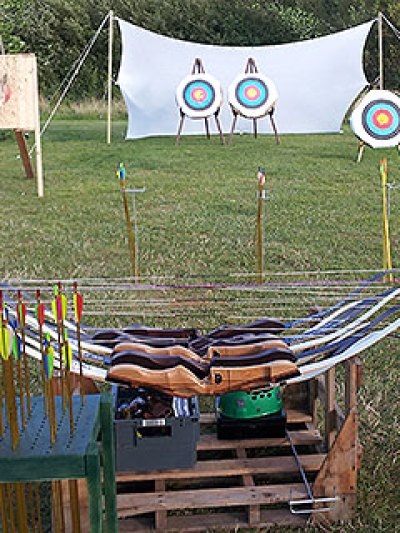 team building archery corporate event