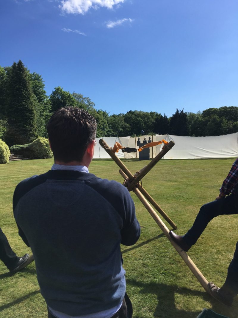 Team Building in Dorset - Siege the Castle