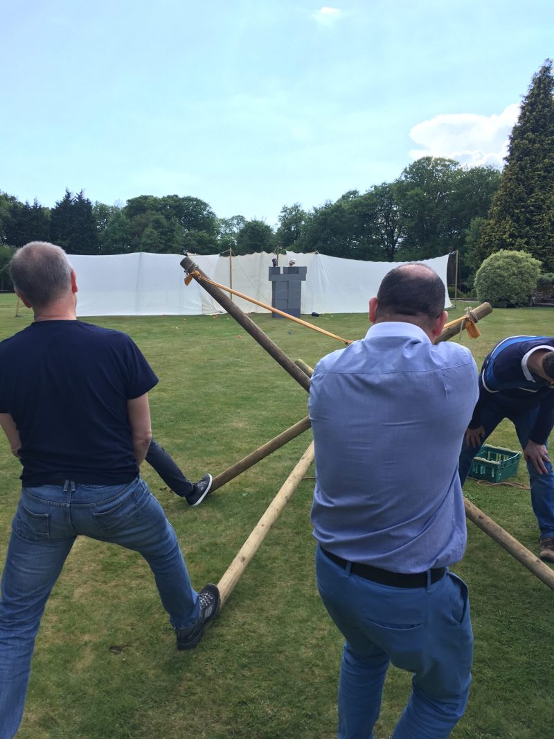 Team Building in Dorset - Siege the Castle