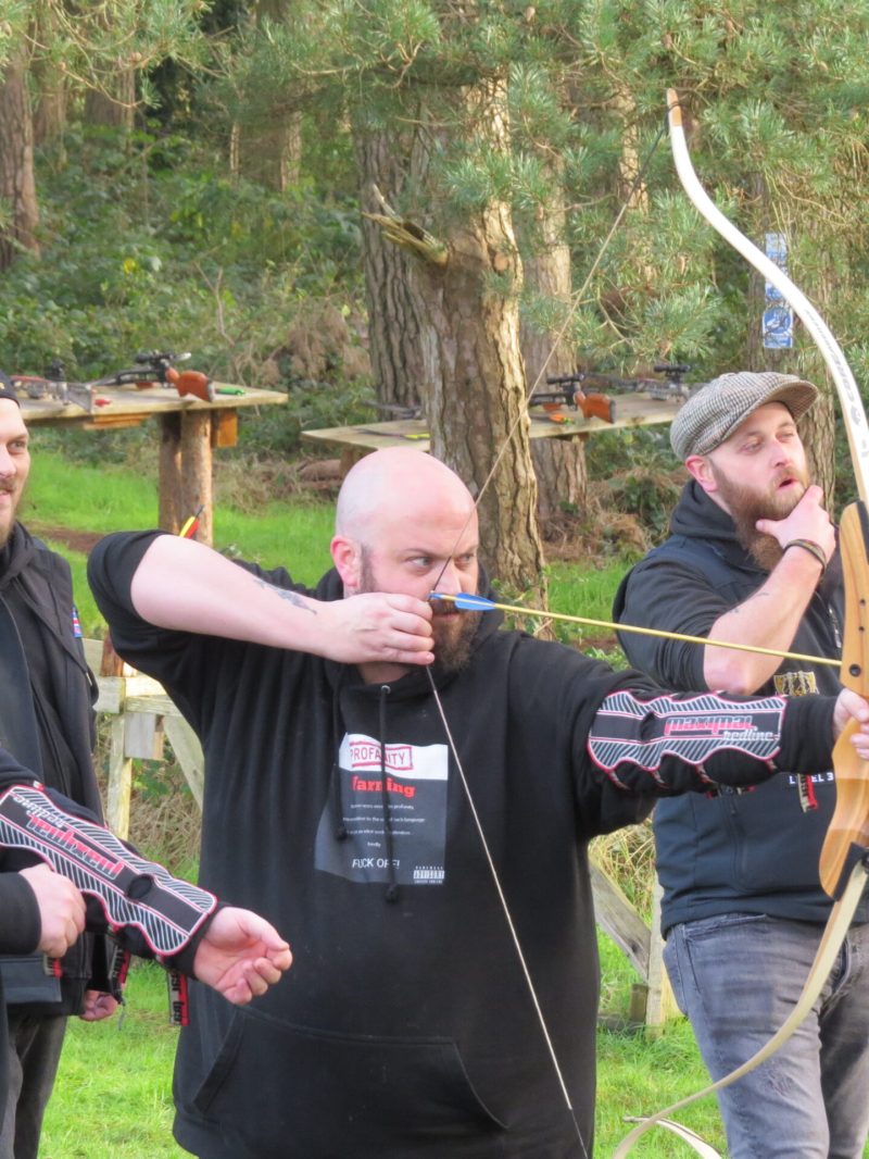 Stag do archery
