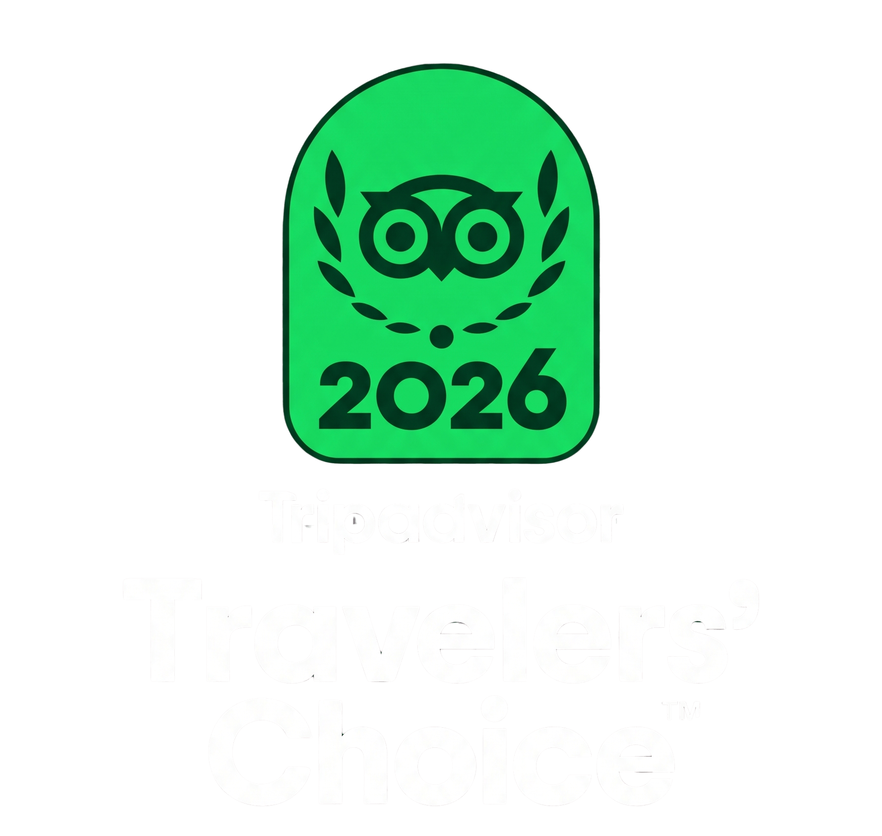 Green badge with owl icon and '2026' text.